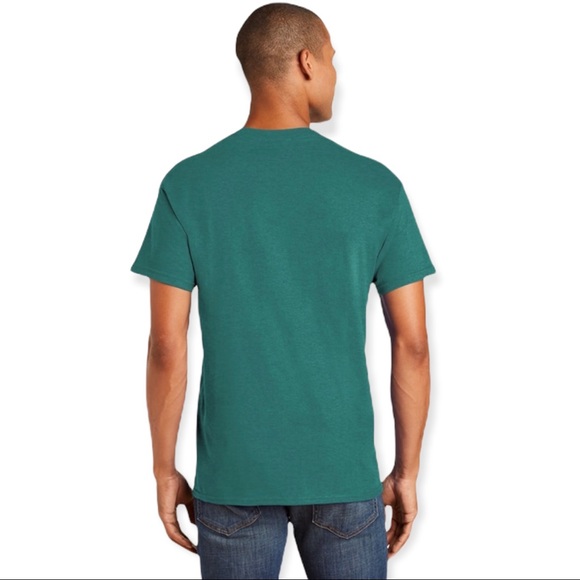 J.CREW Essential Tee Crewneck Short Sleeve Green T-Shirt Jersey Cotton - Picture 4 of 6